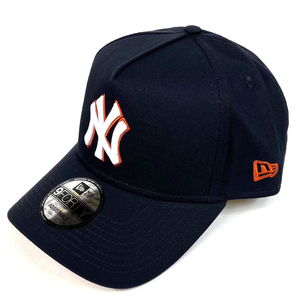 Yankees flat brim best sale hat