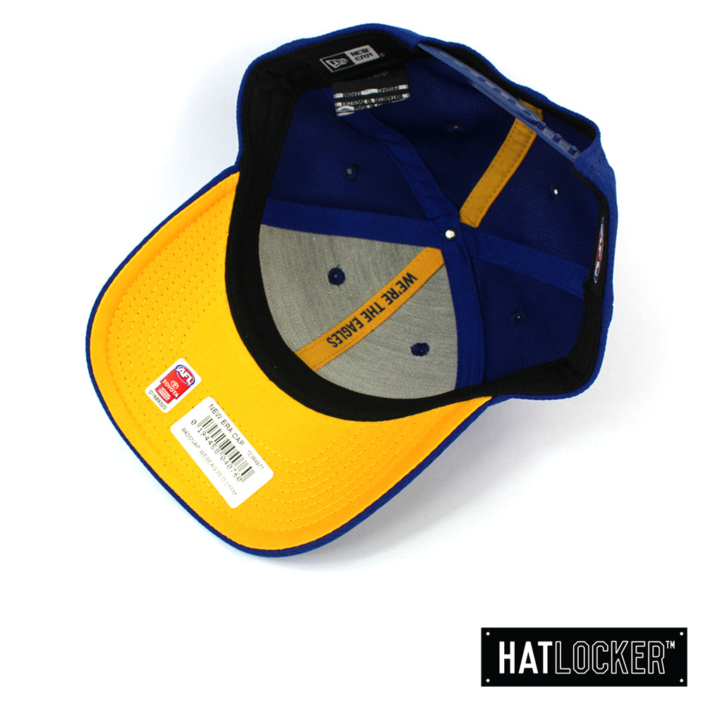 New Era West Coast Eagles OB 2020 Team Colour Curved Snapback