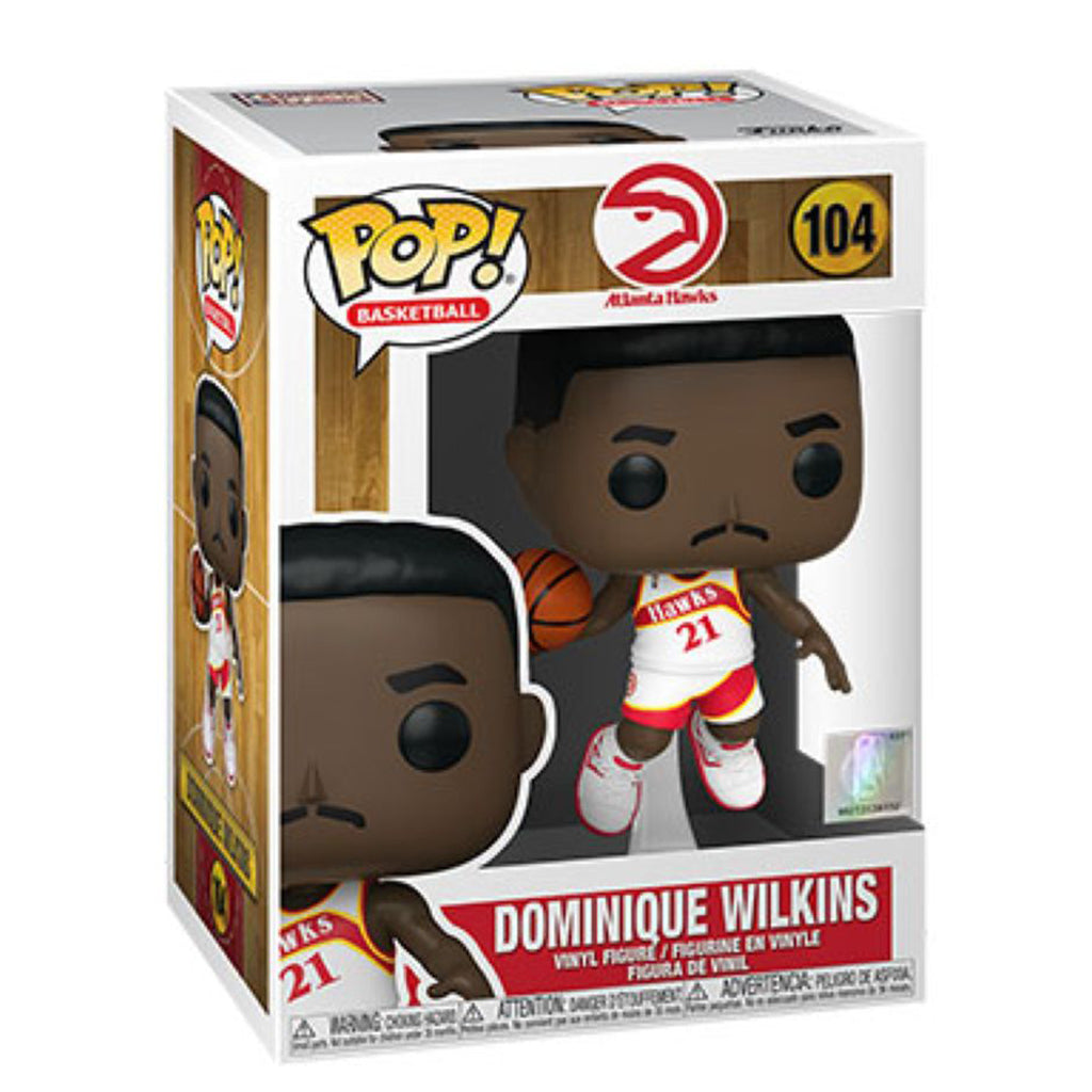 Pop! Vinyl Basketball NBA Sports Legends Atlanta Hawks Dominique Wilkins Home