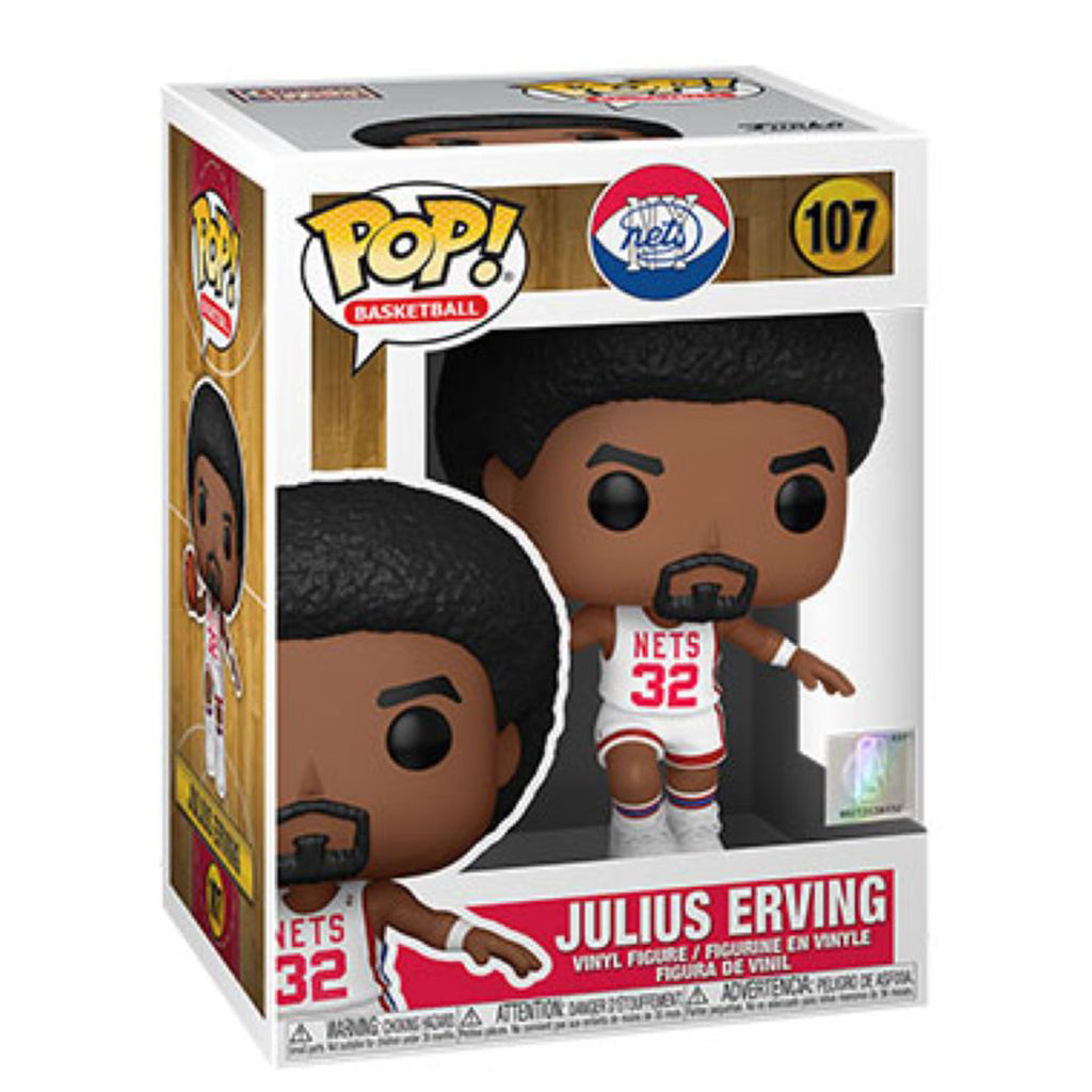 Pop! Vinyl Basketball NBA Sports Legends NY Nets Julius Erving Home