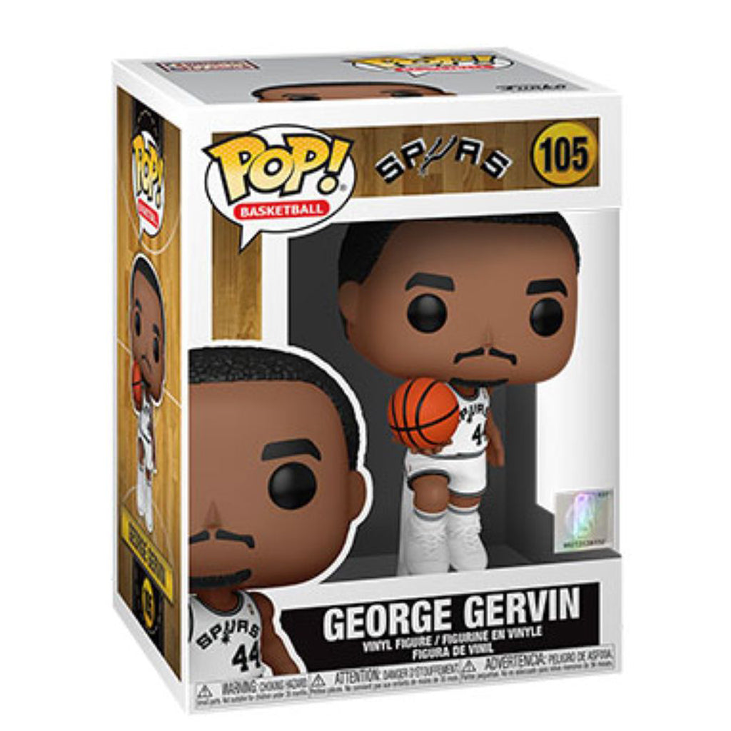 Pop! Vinyl Basketball NBA Sports Legends San Antonio Spurs George Gervin Home