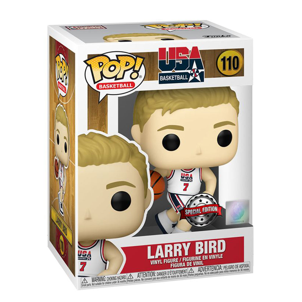 Pop Vinyl 1992 Team USA Basketball Larry Bird White Jersey