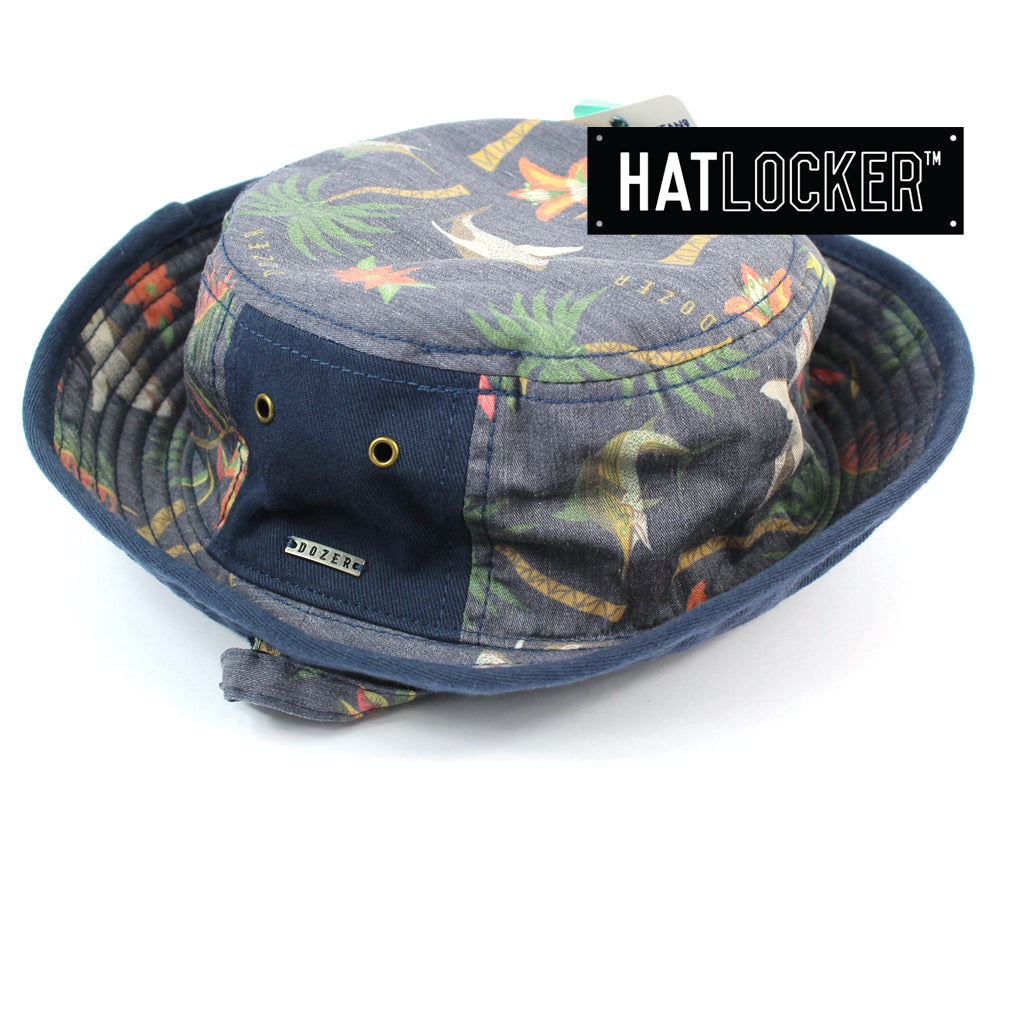 Dozer Drake Kids Navy Bucket Hat Australia