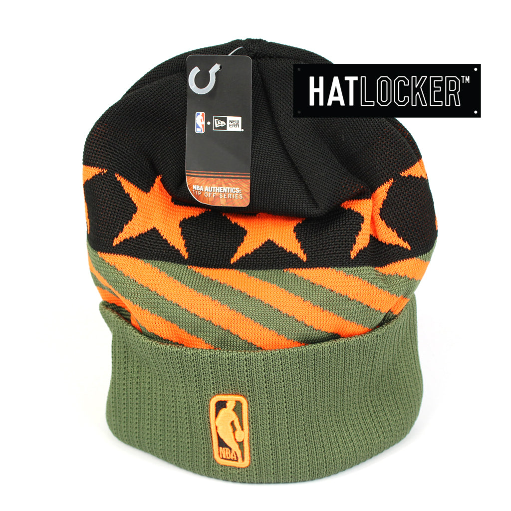 New Era Detroit Pistons 2018 NBA Tip Off Army Beanie