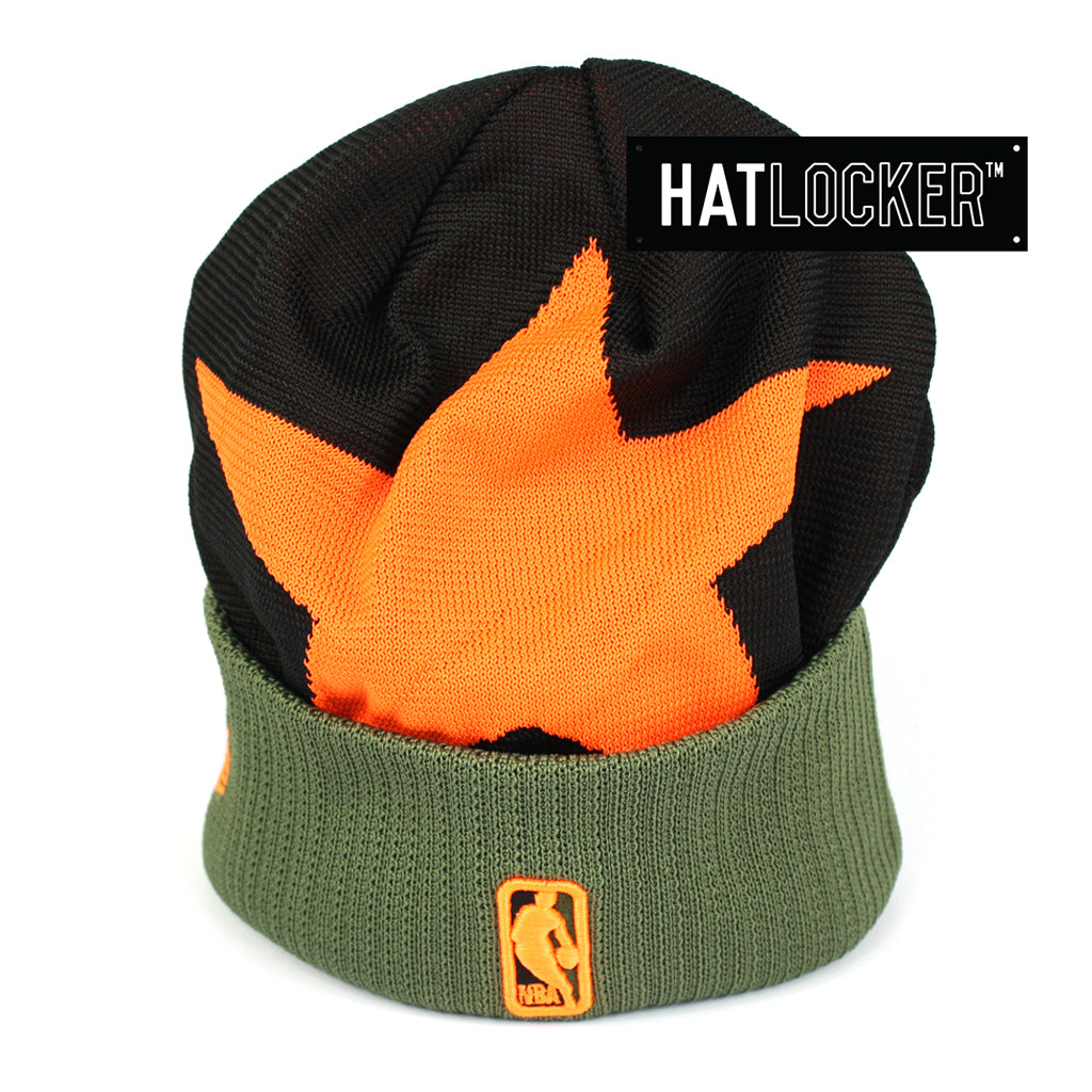 New Era Houston Rockets 2018 NBA Tip Off Army Beanie