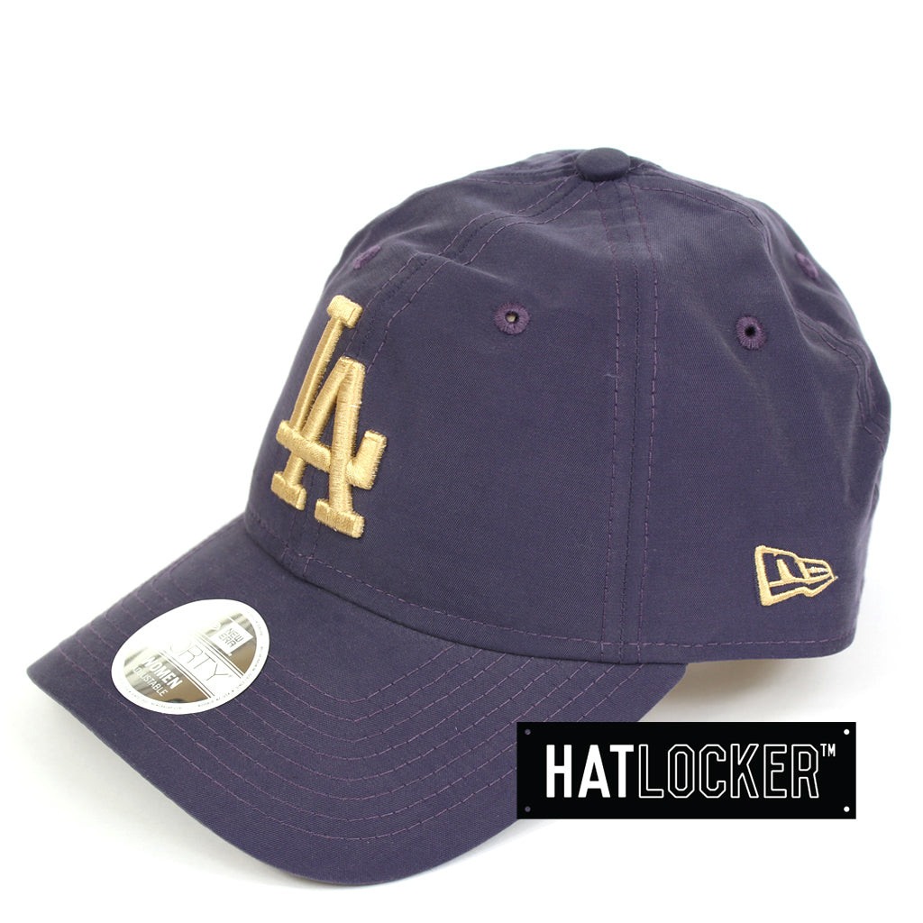 New Era Women's LA Dodgers Purple Camel Curved Brim Cap