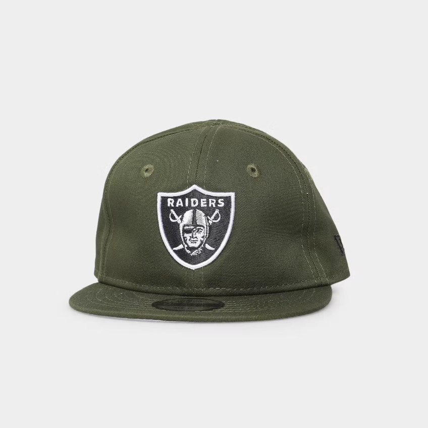 Las Vegas Raiders Infant Hat - Rifle Green My 1st NFL Stretch Fit - New Era